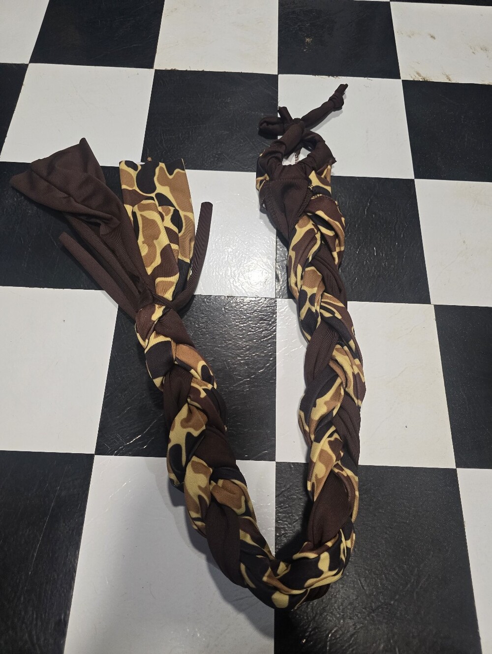 Duck Hunt Braid In Tail Bag For Horses